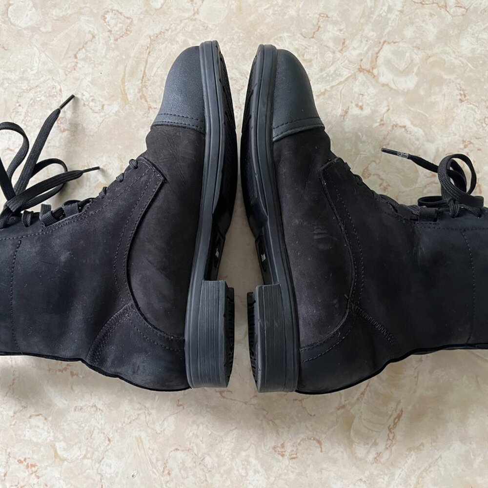 Xena Weathered Inertia Sz 6.5 Womens Steel Toe Safety Boot Black Leather - Picture 8 of 14